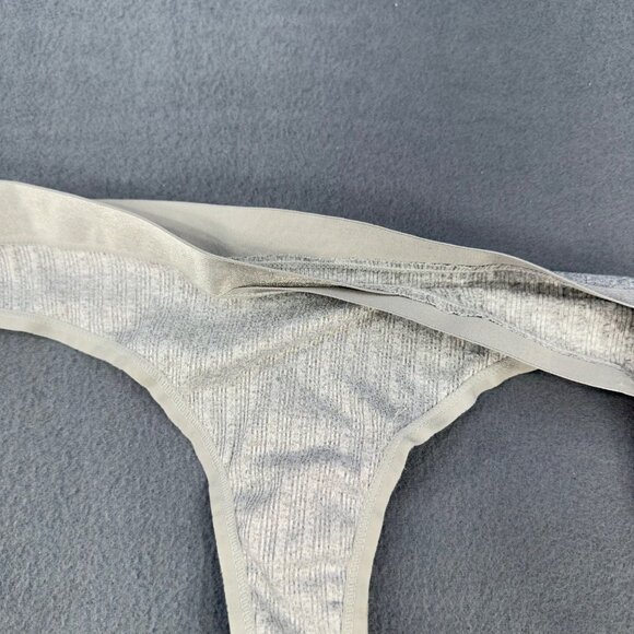 Aeropostale Women’s Size Medium Panty Thong Seamless Thong Gray New Without Tags - Picture 4 of 9